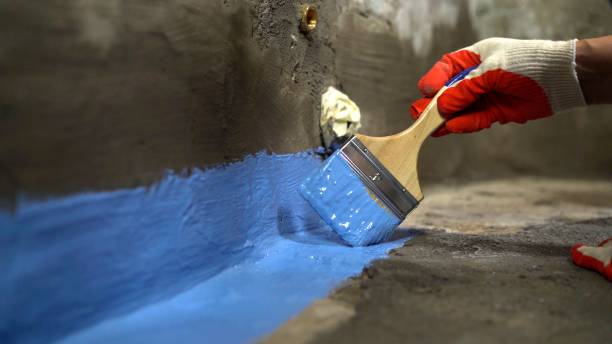 Commercial Vapor Barrier Installation project at a Holly Pond, AL business property by SJ Waterproofing Pros